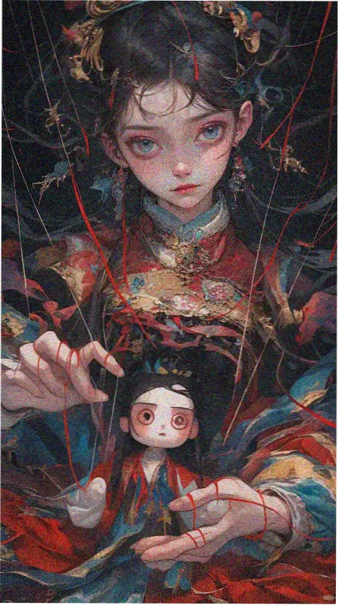 修仙小说《长夜观星台》封面
